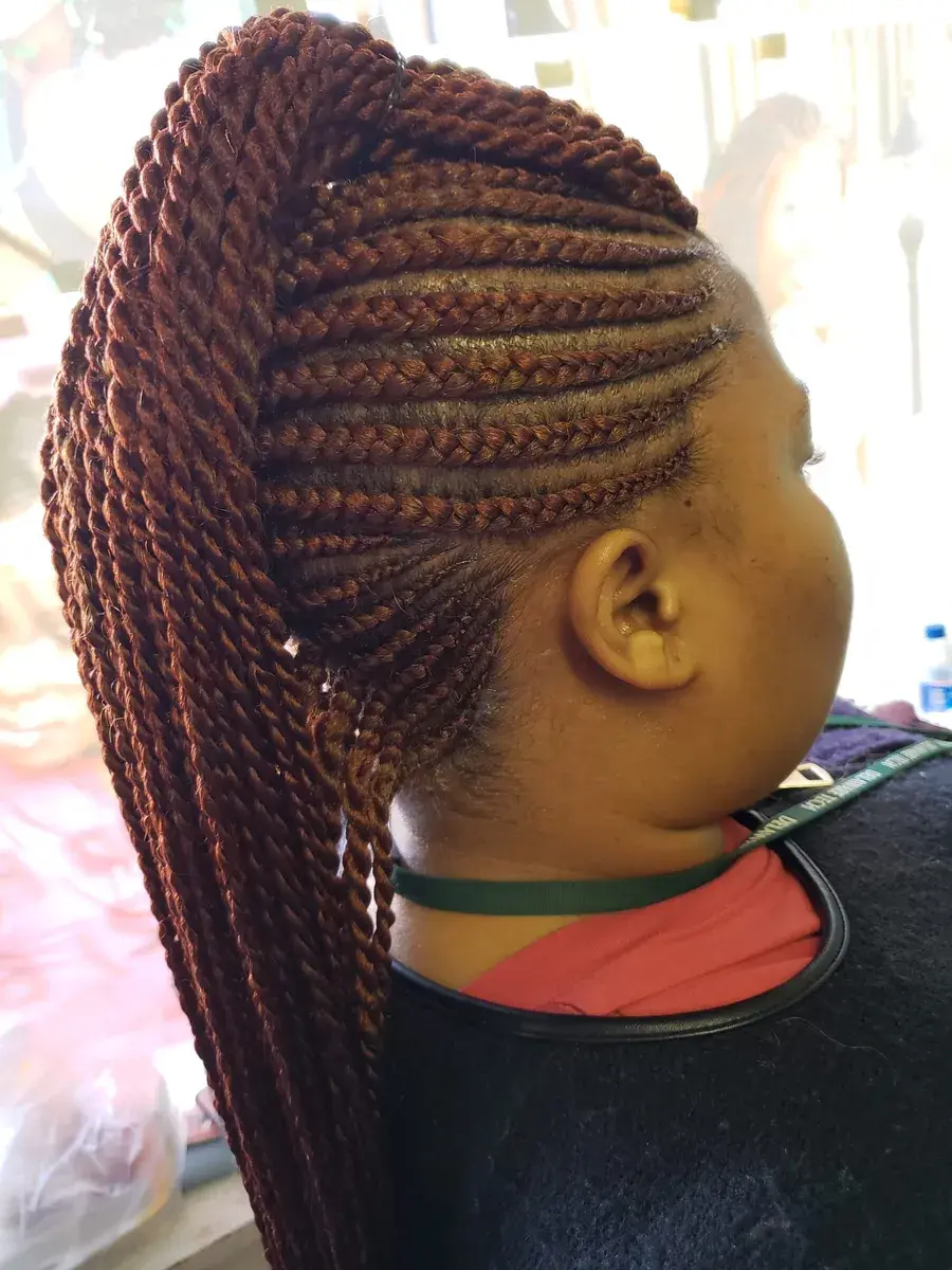 Fulani Braids at Exclusive Hair Braiding, Wilmington DE